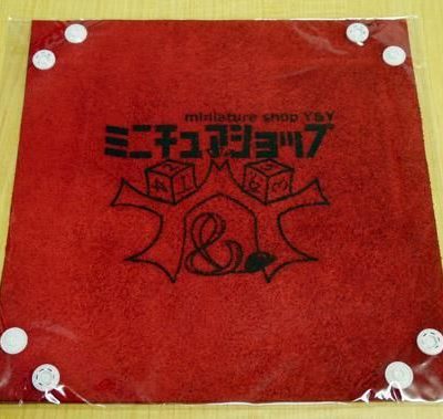 ミニチュアショップY&Y特製　ダイスマット（赤）