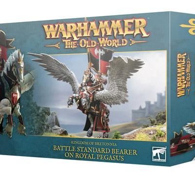 KINGDOM OF BRETONNIA: BATTLE STANDARD BEARER ON ROYAL PEGASUS
