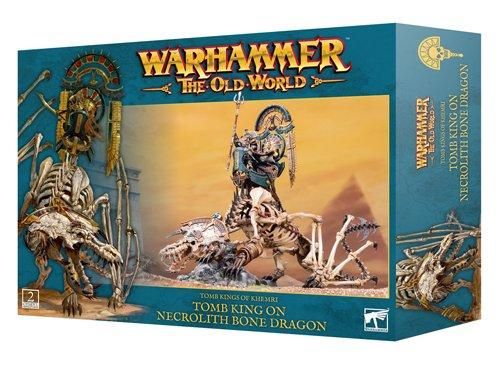 TOMB KINGS OF KHEMRI: TOMB KING ON NECROLITH BONE DRAGON